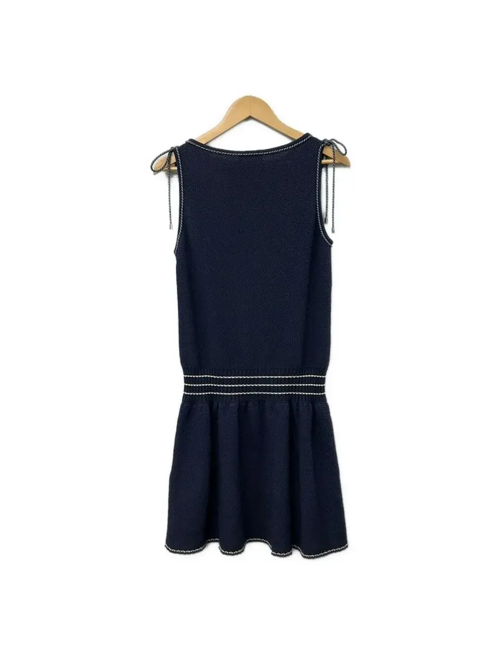 Chanel Navy White Women's Dress #277604C61B